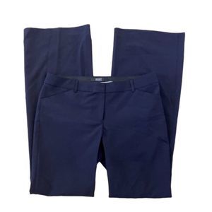 BODY BY VICTORIA The Christine Fit Navy Blue Dress Pants 12